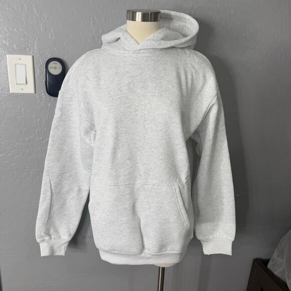 Comfrt Signature Hoodie, Light Heather Grey, M, KJHU01 - Picture 1 of 5